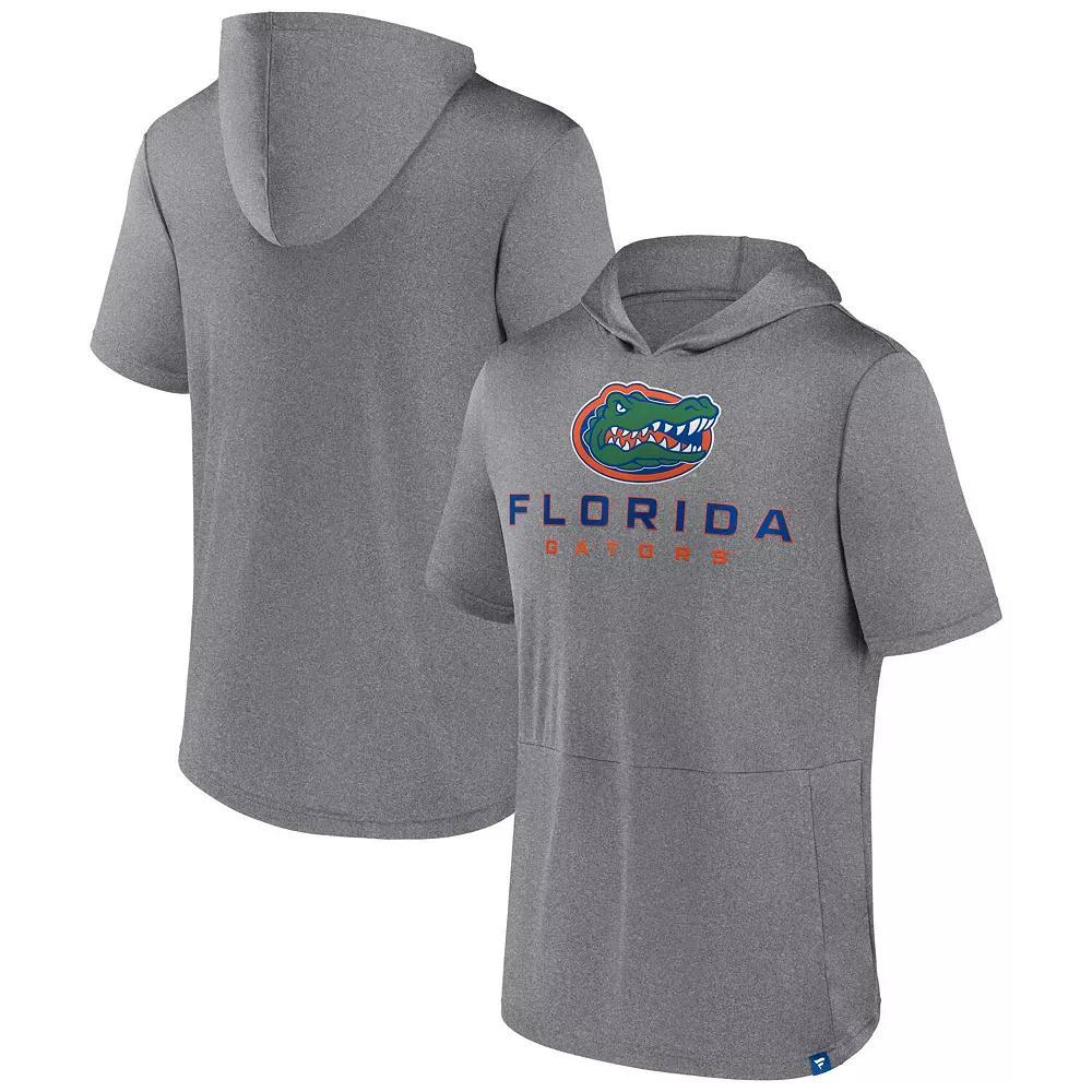 Men's Fanatics Branded Heather Gray Kentucky Wildcats Modern Stack Hoodie T-Shirt, Size: Large, Grey Product Image