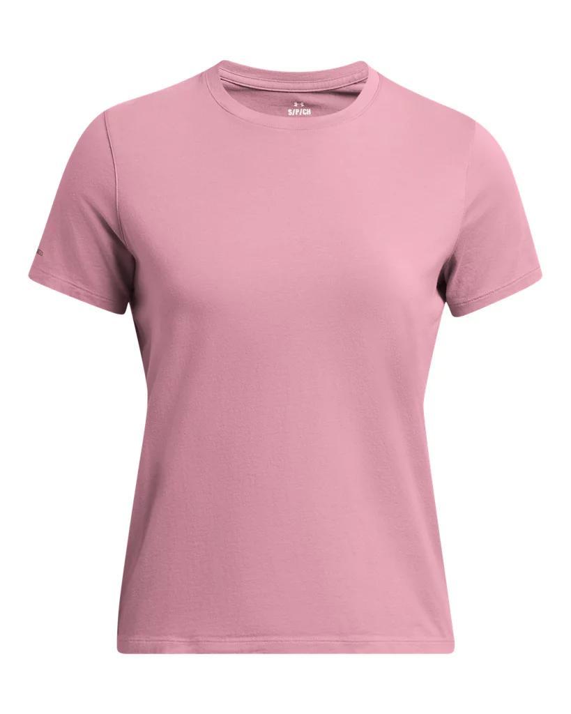 Women's UA Icon Charged Cotton® Short Sleeve Product Image