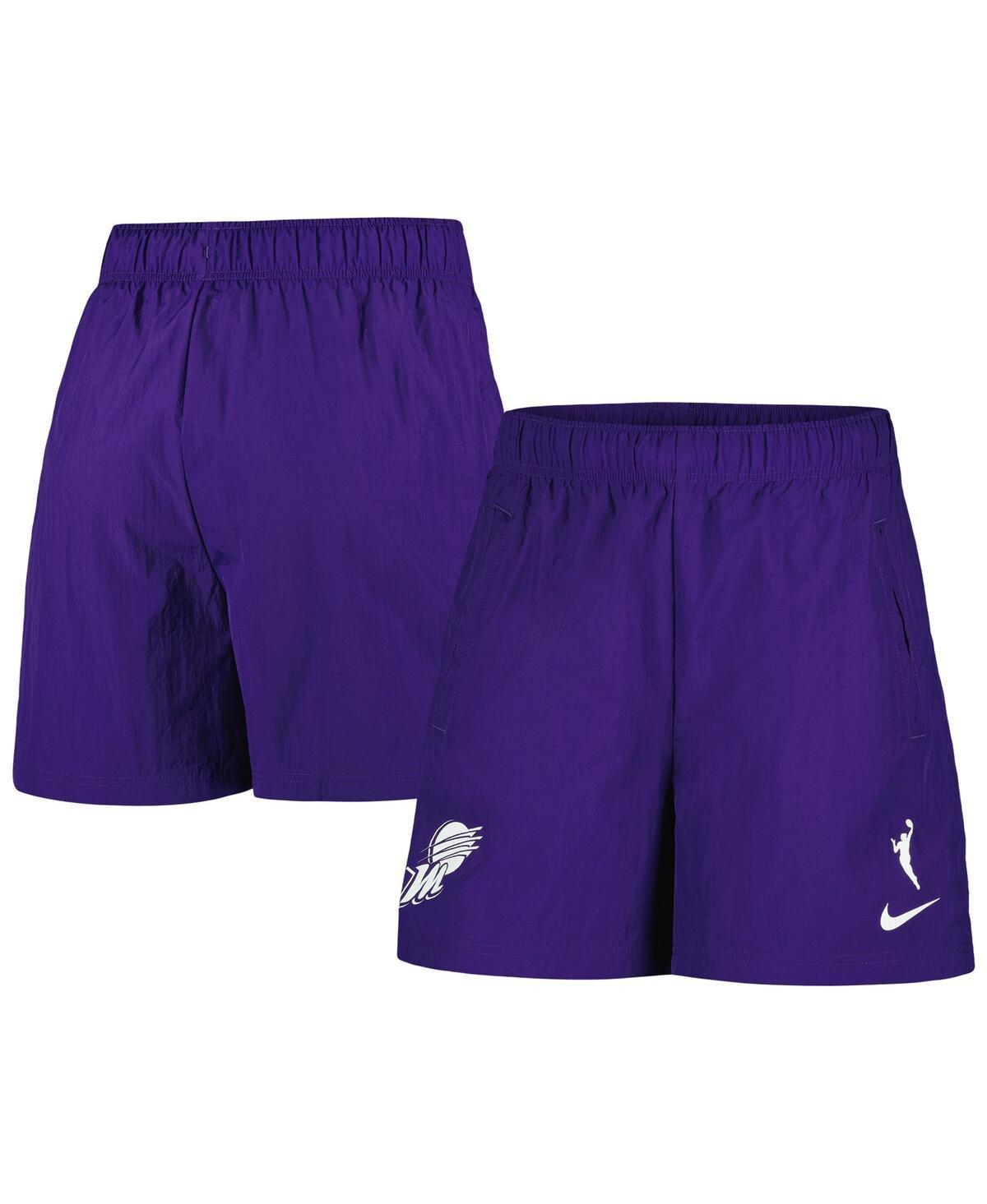 Women's Nike Purple Phoenix Mercury Buzzer Beaters Woven Performance Shorts, Size: Large, Wnb Purple Product Image