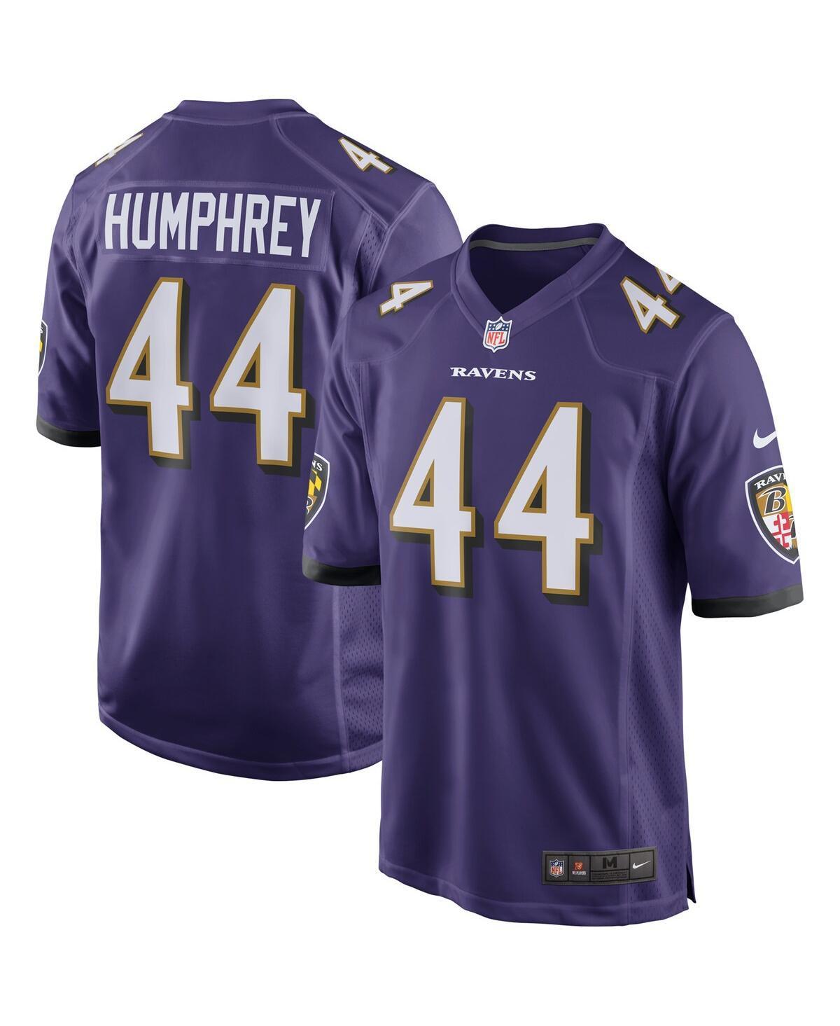 Men's Nike Marlon Humphrey Purple Baltimore Ravens Player Game Jersey, Size: 2XL Product Image