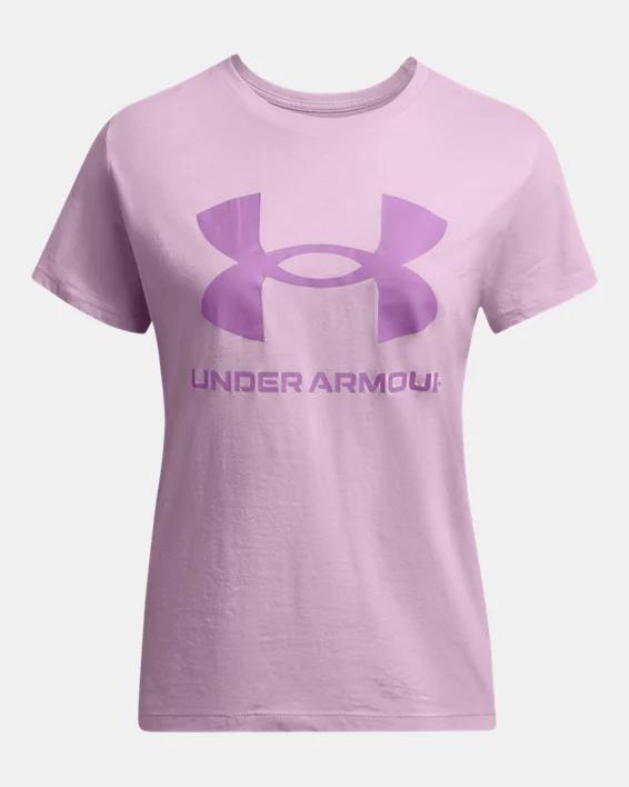 UA Rival Logo Womens Short Sleeve Product Image