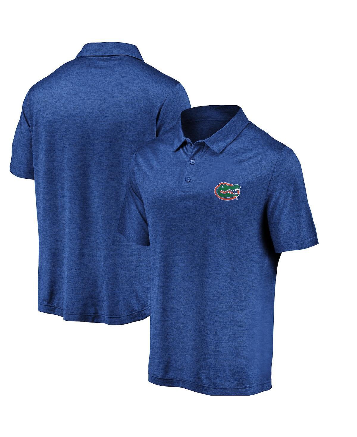 Mens Fanatics Branded Miami Hurricanes Primary Logo Striated Polo Product Image