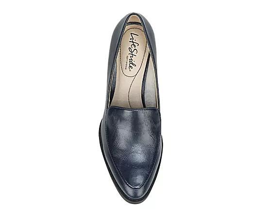 LifeStride Devyn Womens Pumps Blue Product Image