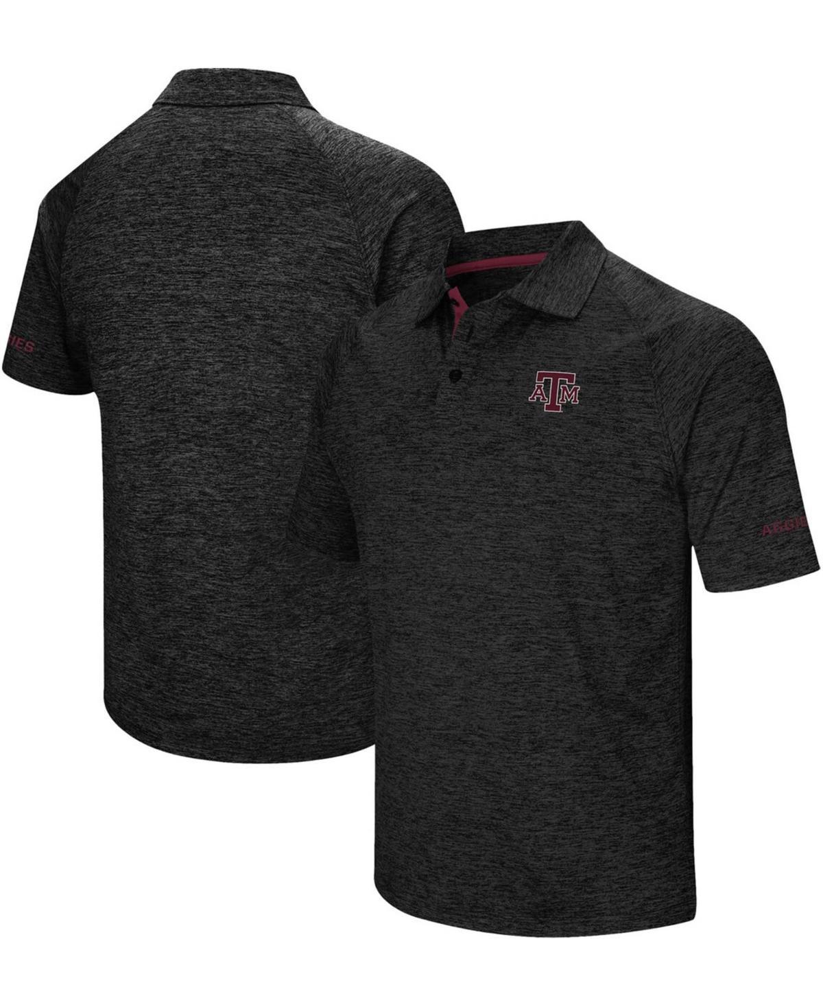 Men's Colosseum Black Washington Huskies Down Swing Polo, Size: 3XL, Charco Product Image