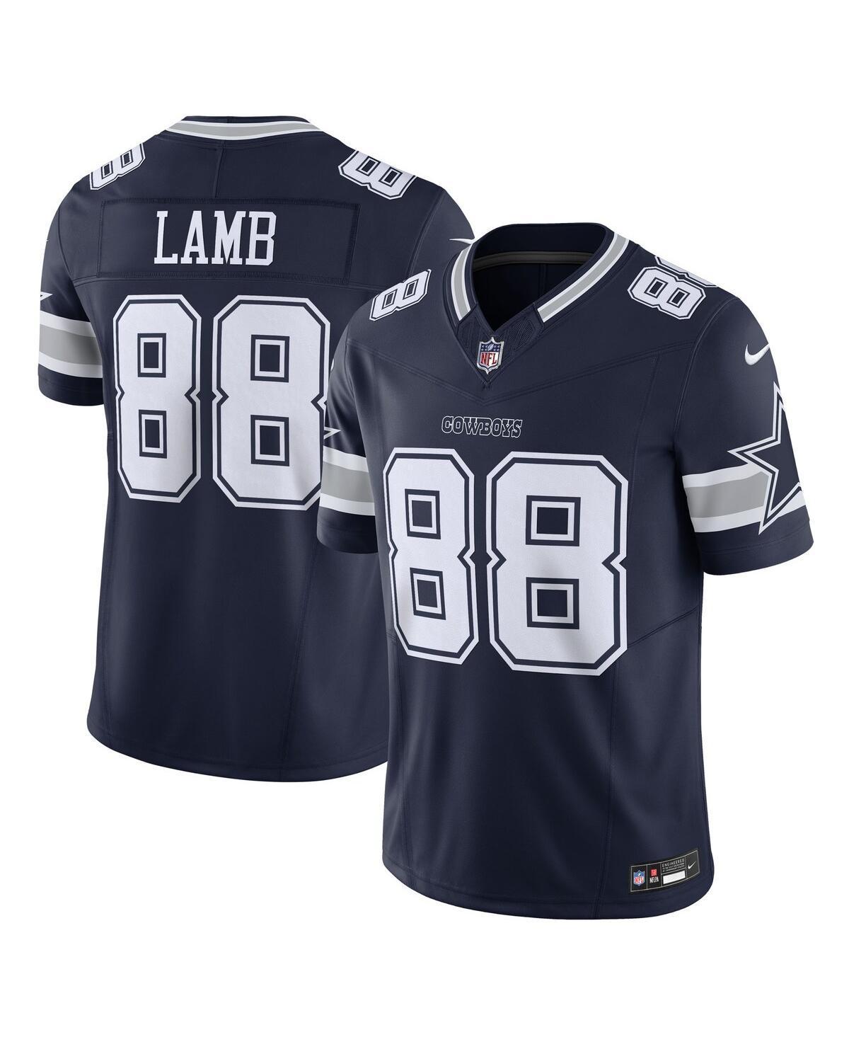 Men's Nike CeeDee Lamb Navy Dallas Cowboys Vapor F.U.S.E. Limited Jersey, Size: Medium, Blue Product Image