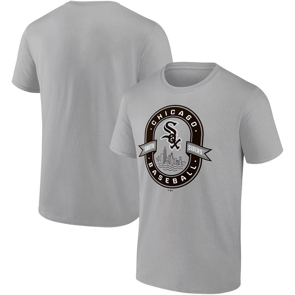 Men's Fanatics Branded Gray Chicago White Sox Iconic Glory Bound T-Shirt, Size: Small, Grey Product Image