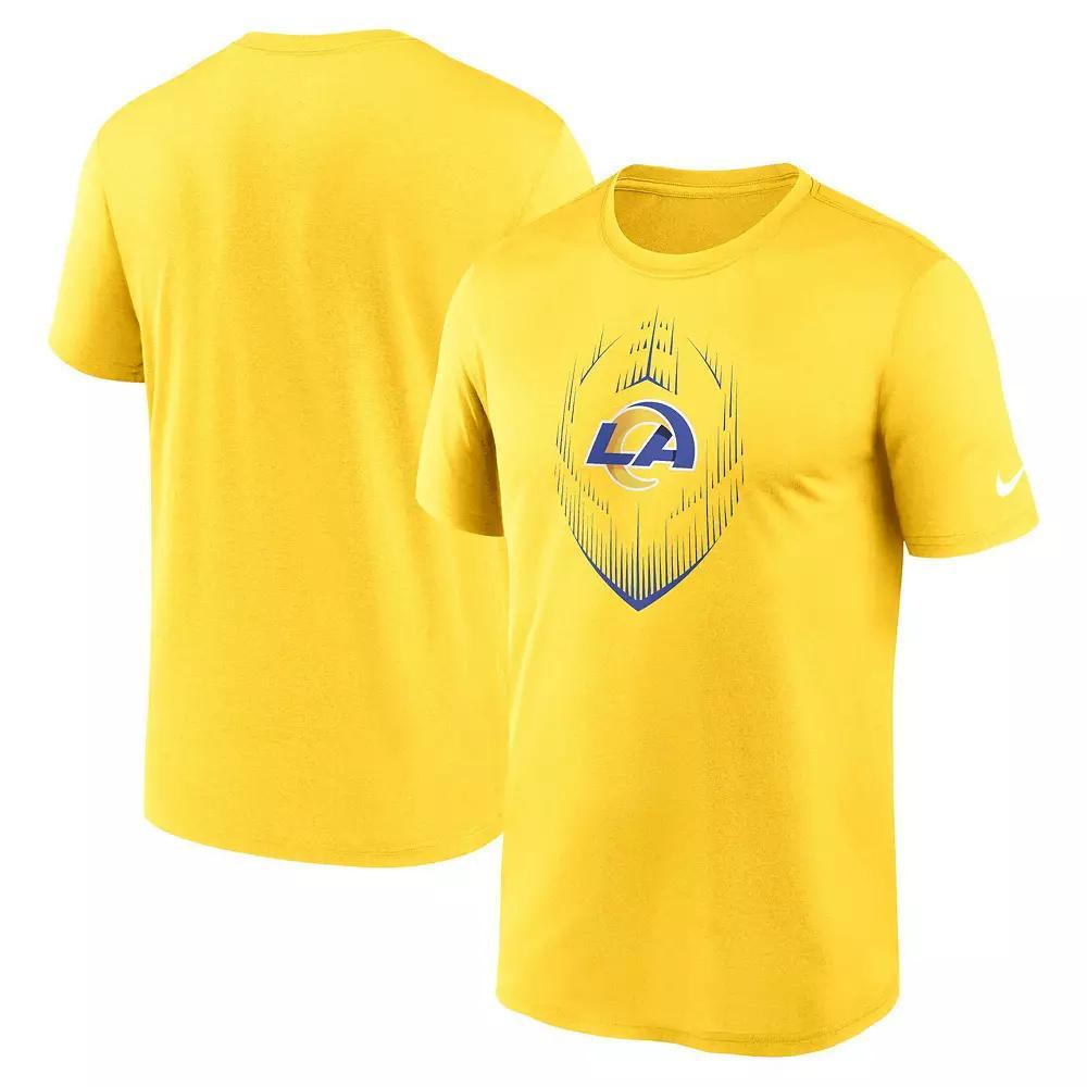 Men's Nike Gold Los Angeles Rams Primetime Legend Icon Performance T-Shirt, Size: Small Product Image
