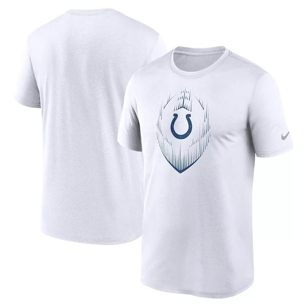 Men's Nike White Indianapolis Colts Primetime Legend Icon Performance T-Shirt, Size: Small Product Image