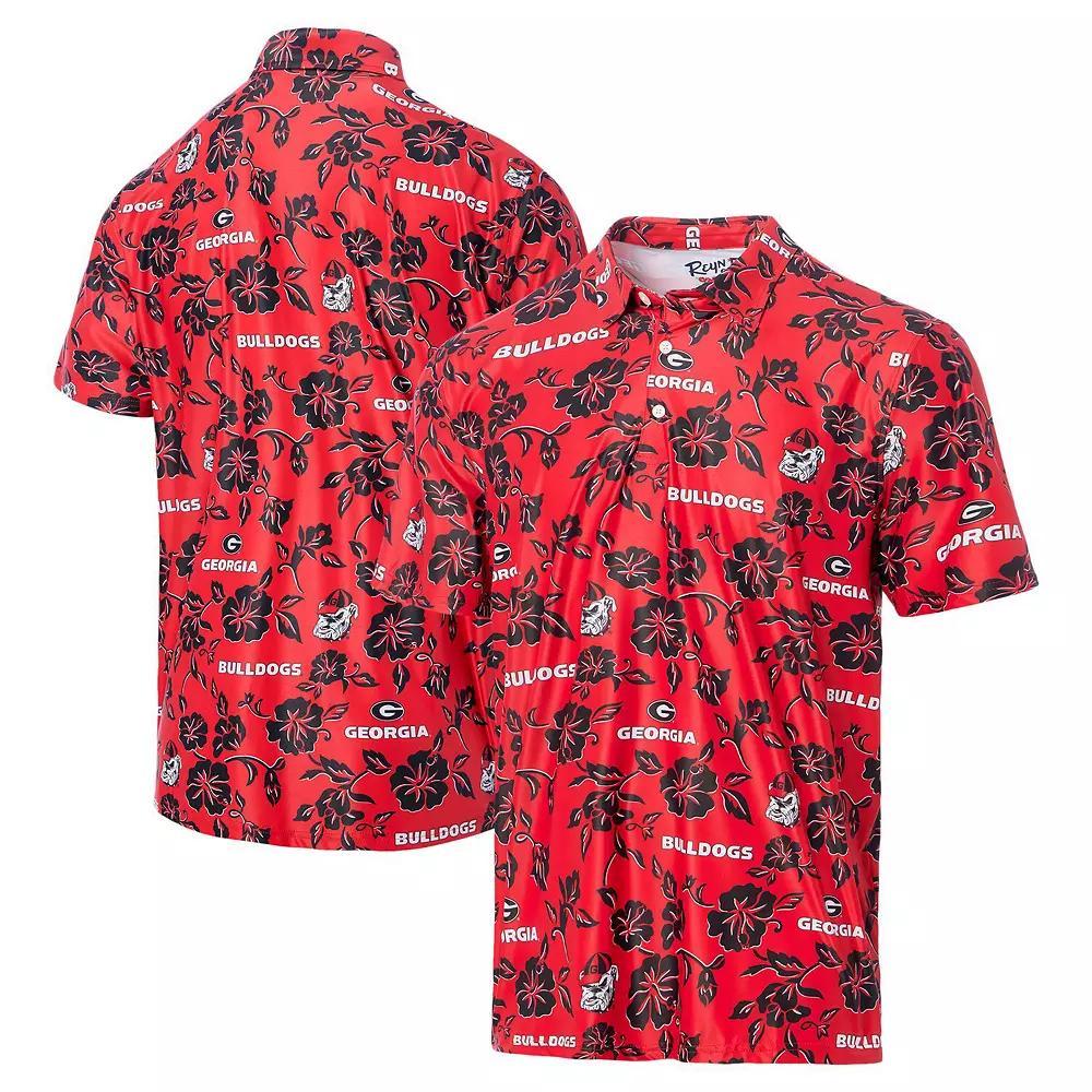 Men's Reyn Spooner Red Georgia Bulldogs Performance Polo, Size: XL Product Image