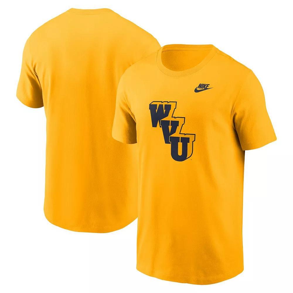 Men's Nike Gold West Virginia Mountaineers Legacy Alternate Logo T-Shirt, Size: 2XL Product Image