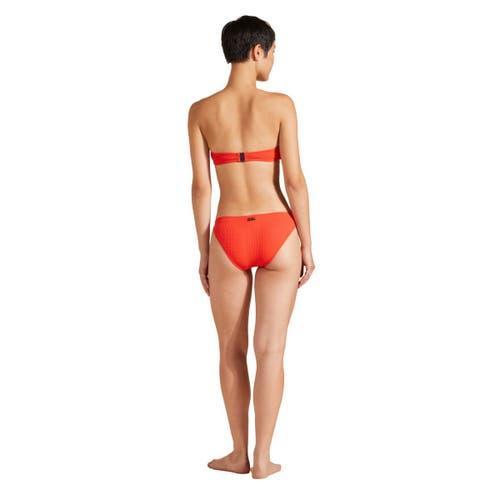 Womens Vichy Jacquard Bikini Bottom Product Image
