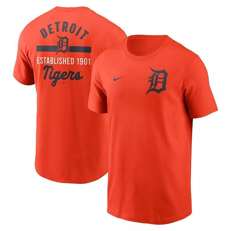 Mens Nike Detroit Tigers 2-Hit T-Shirt Product Image