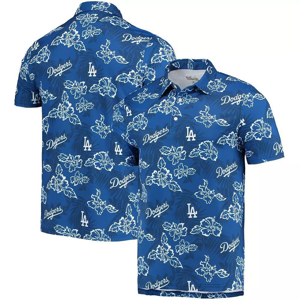 Men's Reyn Spooner Royal Los Angeles Dodgers Performance Polo, Size: Small, Blue Product Image