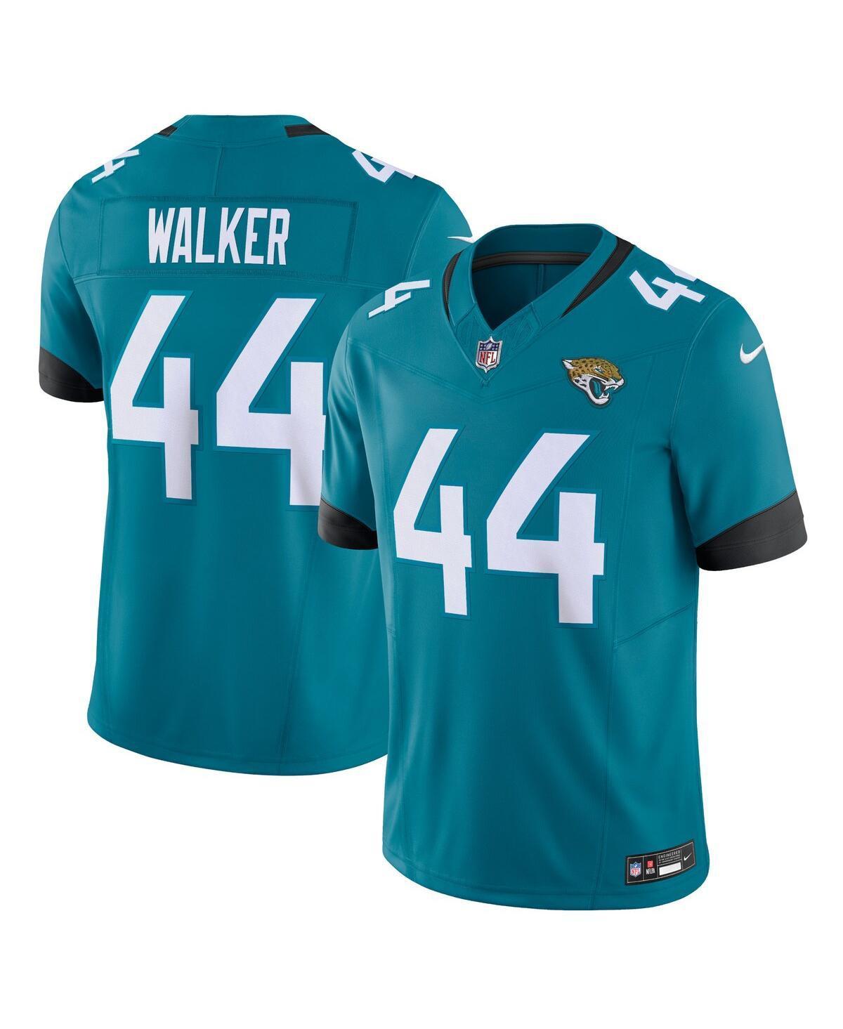 Men's Nike Travon Walker Teal Jacksonville Jaguars Vapor F.U.S.E. Limited  Jersey, Size: 3XL, Blue Product Image