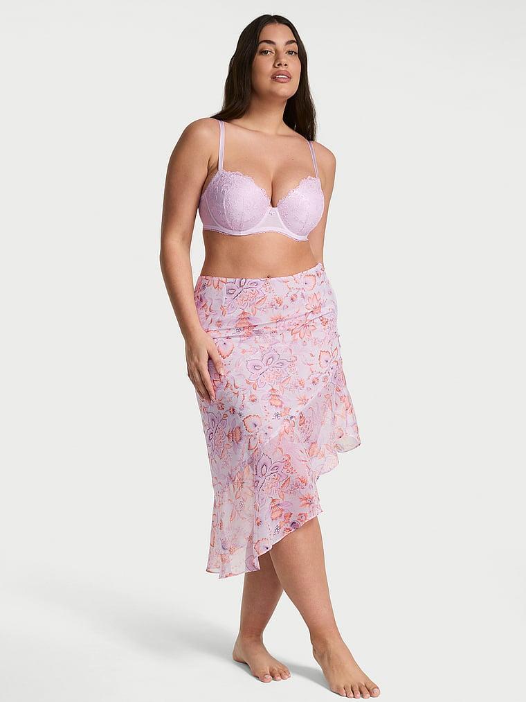 Vintage Blossom Chiffon Handkerchief Skirt Product Image