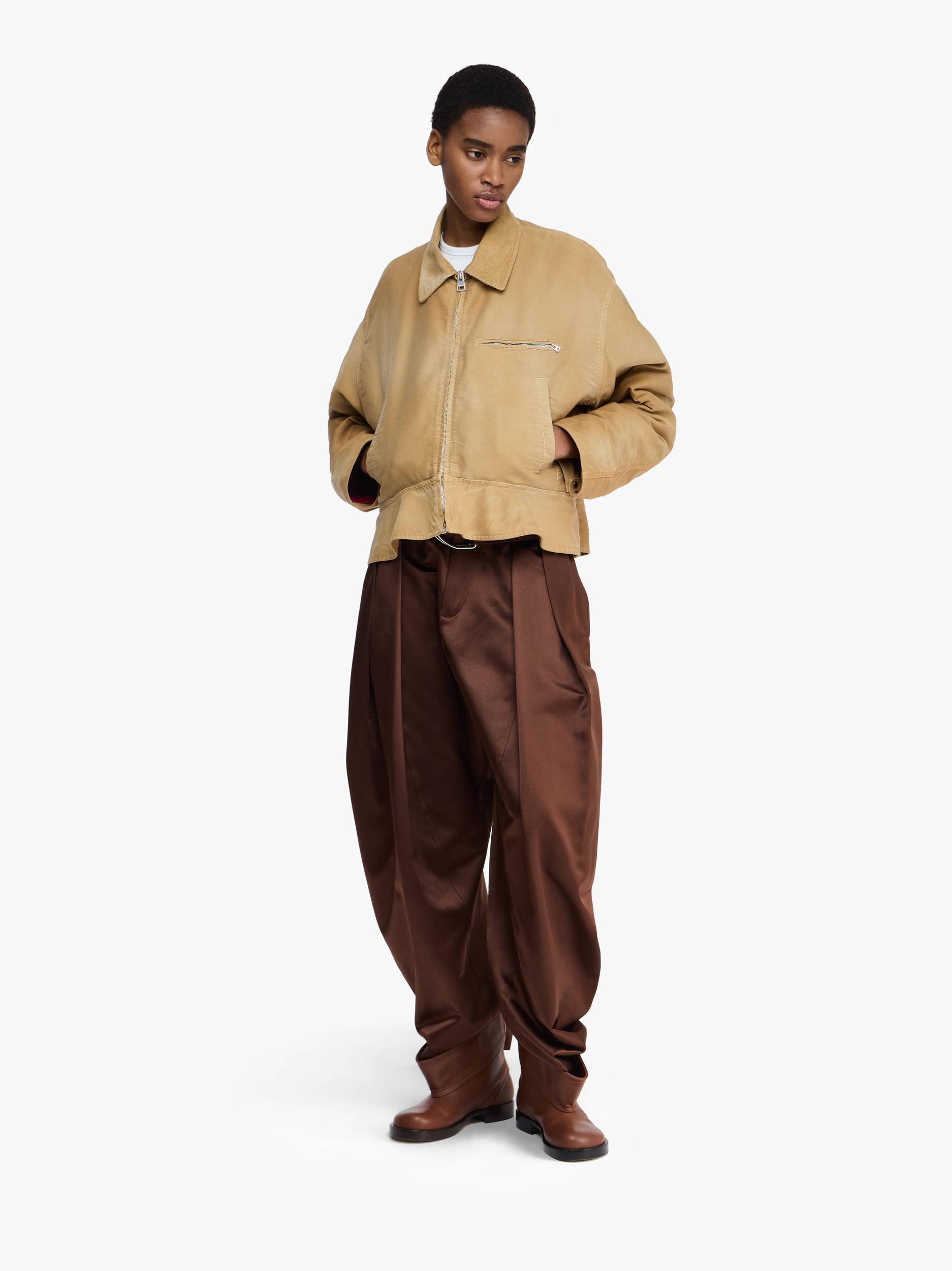 CURVED HEMLINE WORKWEAR JACKET Product Image
