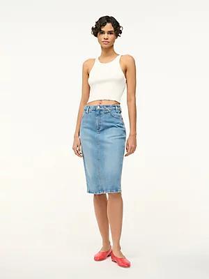 Wrangler + STAUD The Pencil Skirt | Women's SHORTS & SKIRTS | Wrangler® Product Image