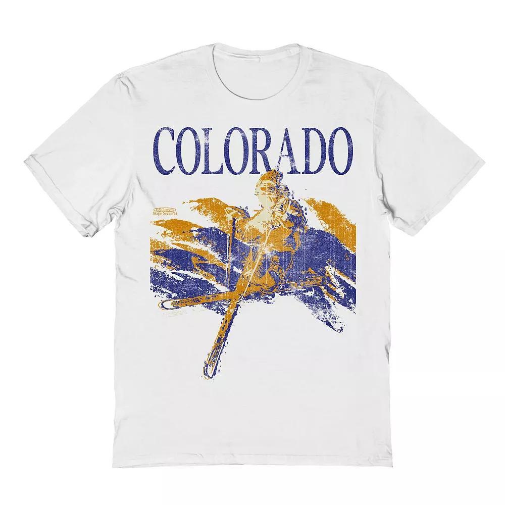 Men's Colorado White Graphic Tee, Size: Medium Product Image