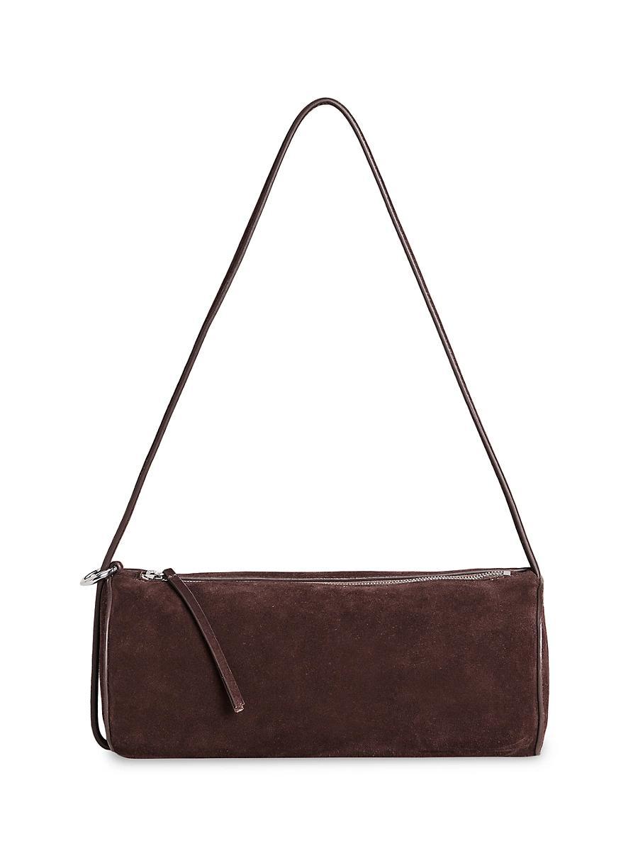 Womens Simona Suede Cylinder Shoulder Bag Product Image