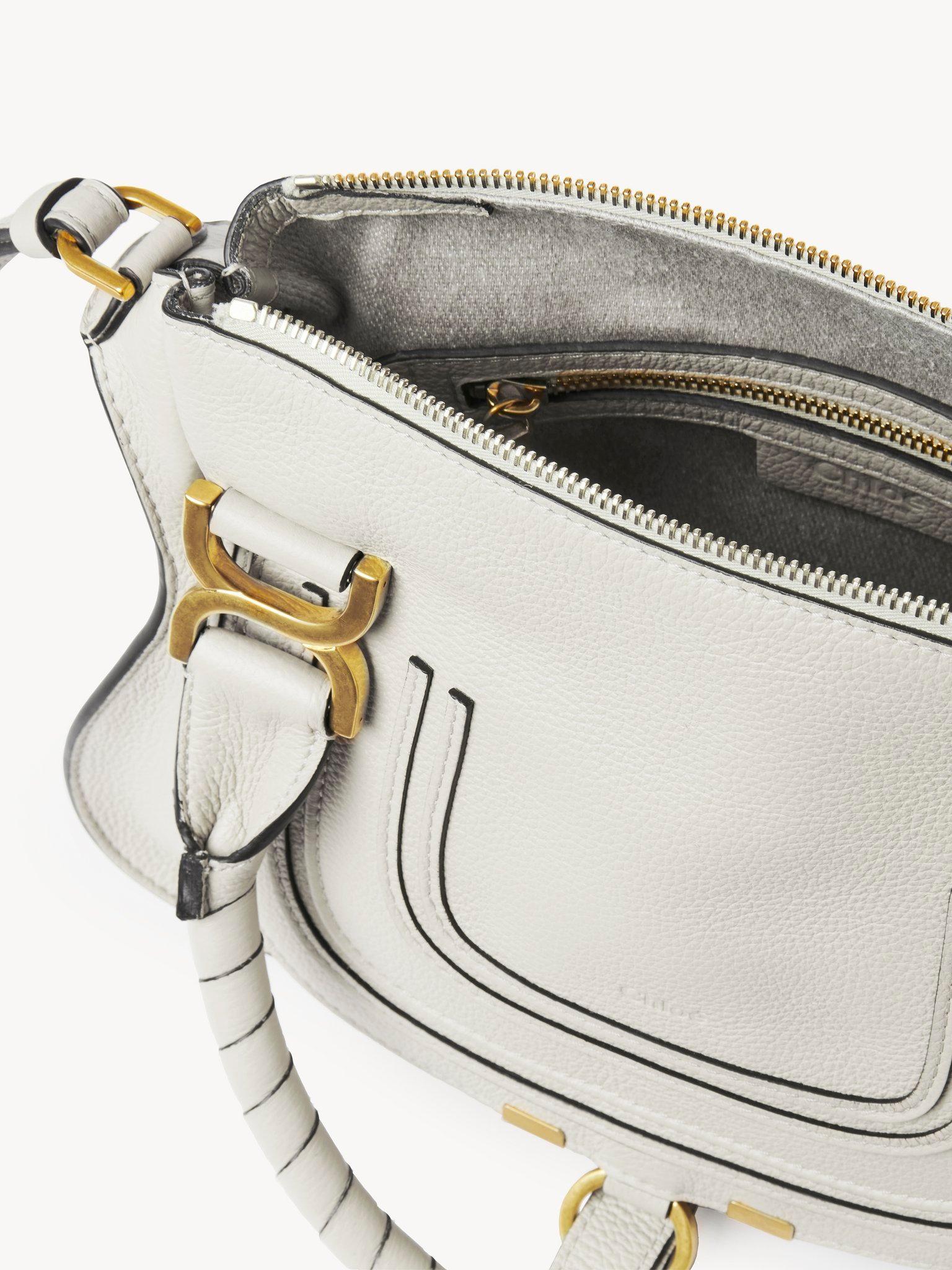 Small Marcie bag in grained leather Product Image