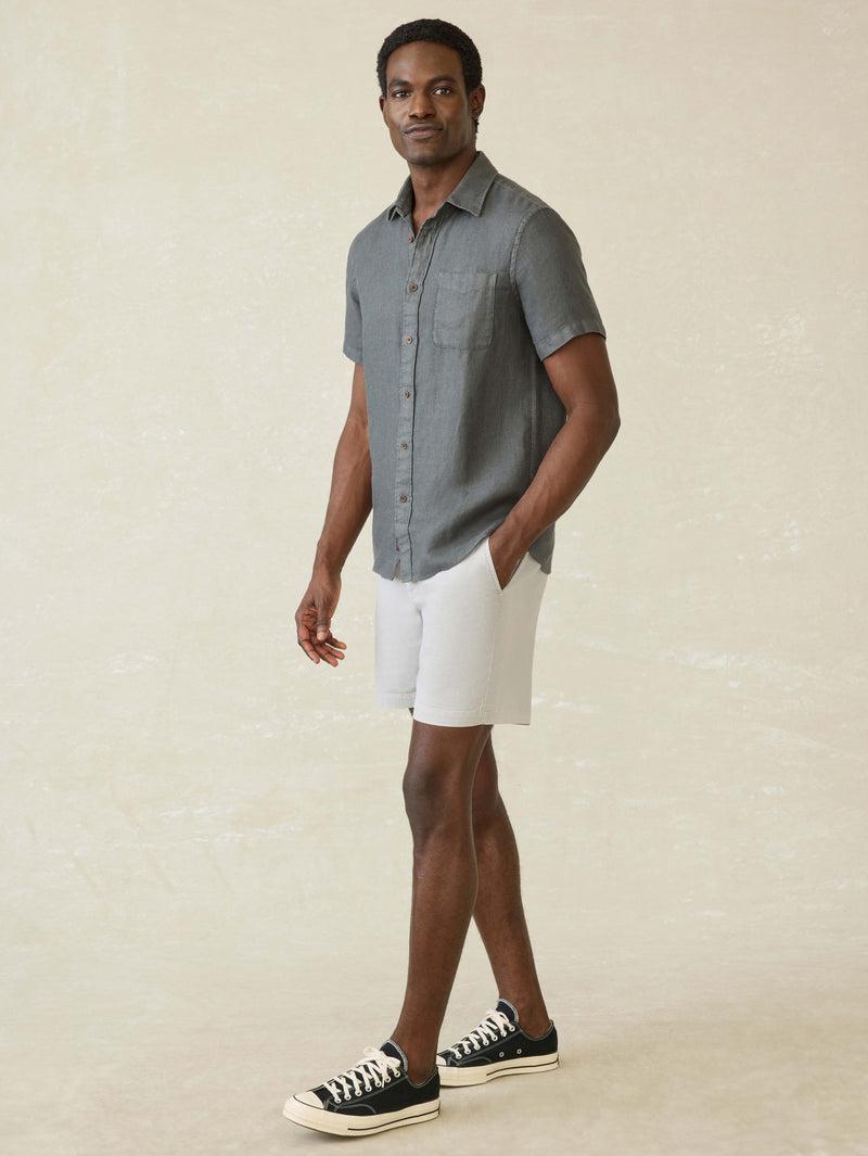Palma Linen Short Sleeve Shirt Product Image