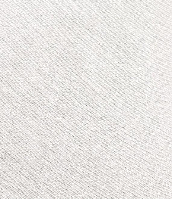 DKNY Linen Pull-On A-Line Midi Skirt Product Image