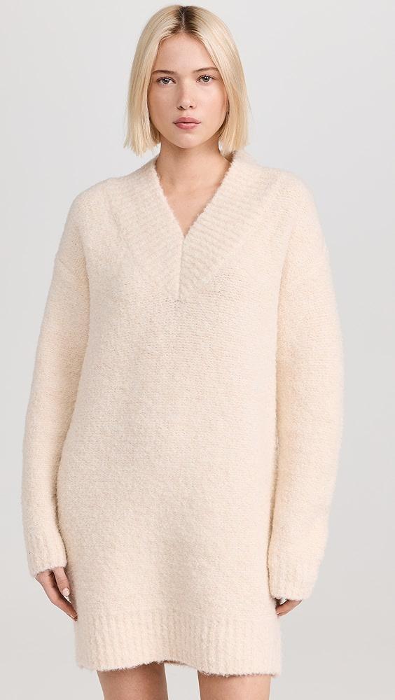 English Factory V Neck Knit Dress | Shopbop Product Image