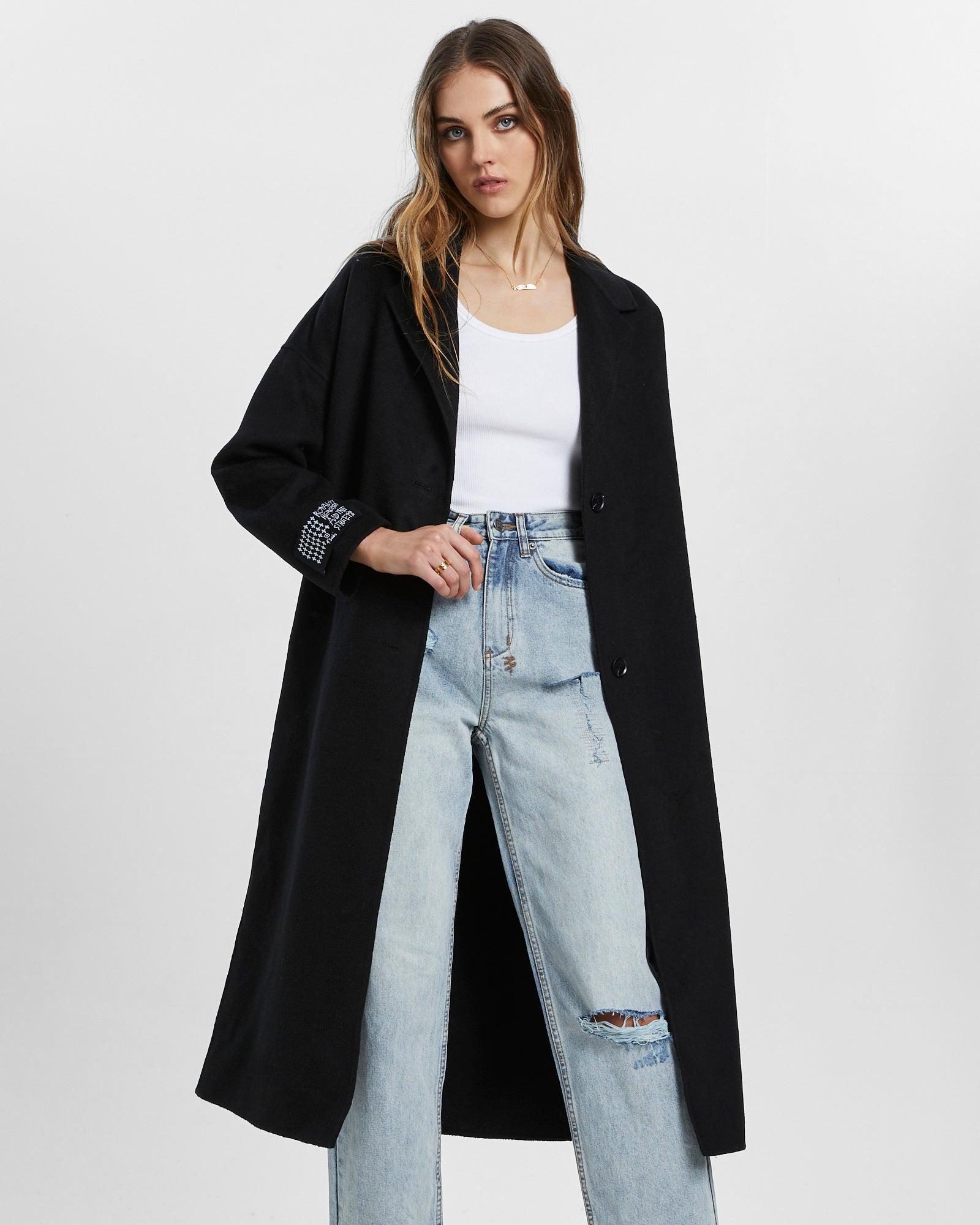 KAMILLE COAT BLACK Female Product Image