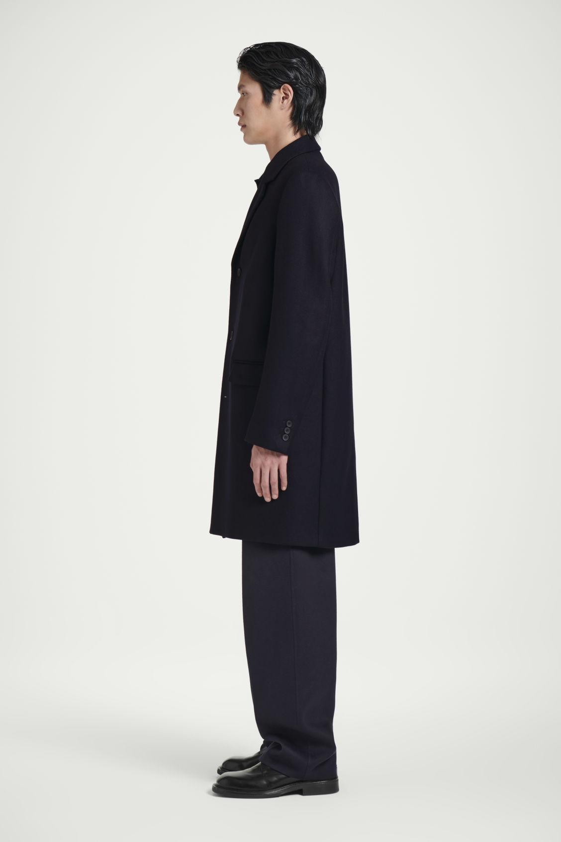 TAILORED WOOL-TWILL COAT Product Image
