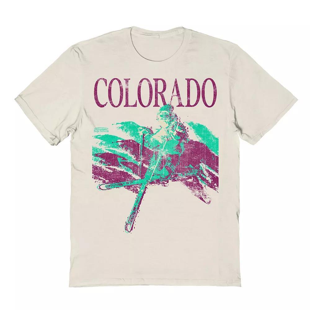 Men's Colorado Heather Graphic Tee, Size: XL, Natural Product Image