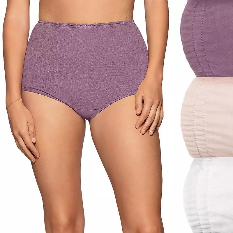 Womens Vanity Fair Lingerie Perfectly Yours Ravissant 3-Pack Brief Panty Set 15711 Product Image