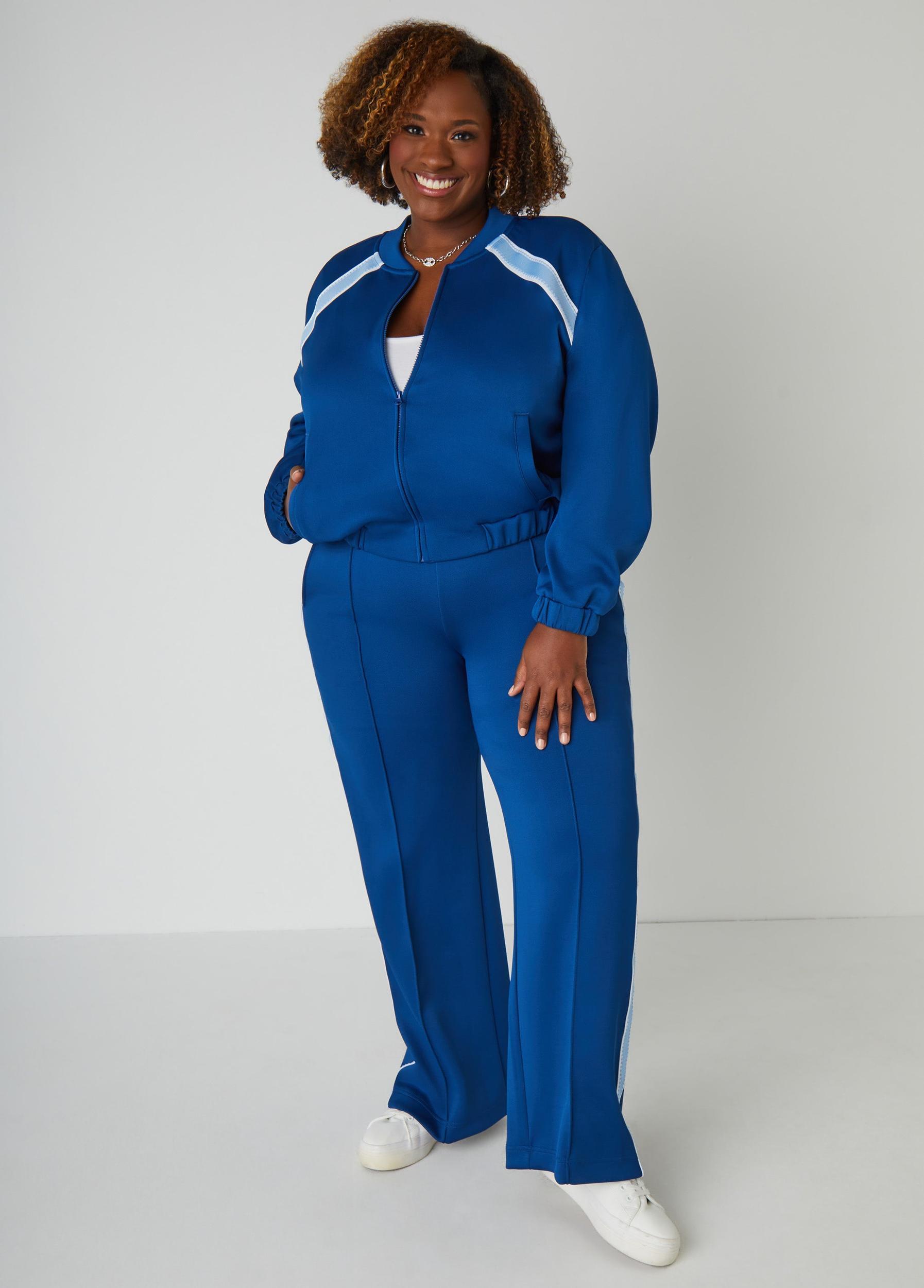 Embroidered Pique Track Pants Product Image