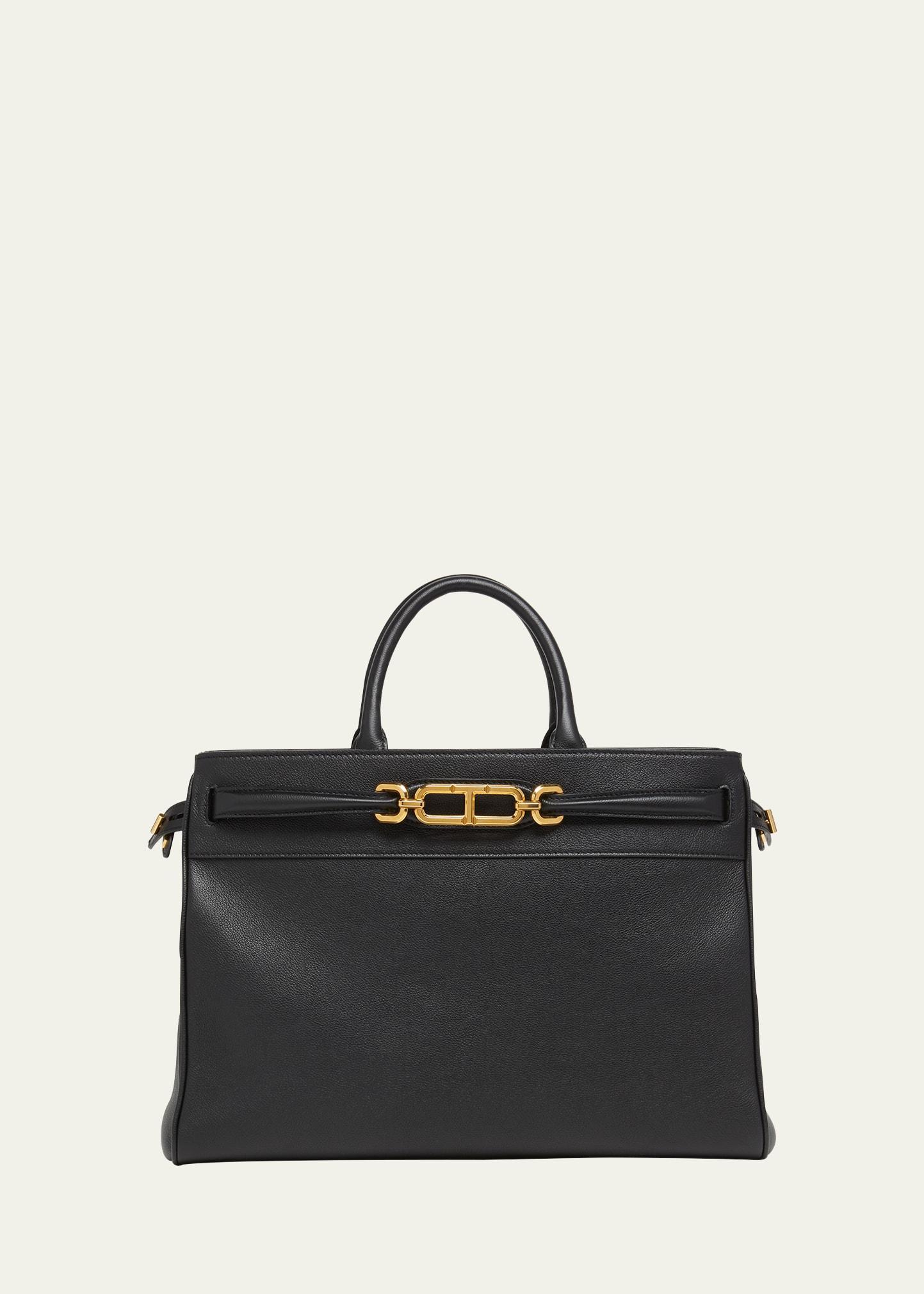 Womens Large Leather Top-Handle Bag Product Image