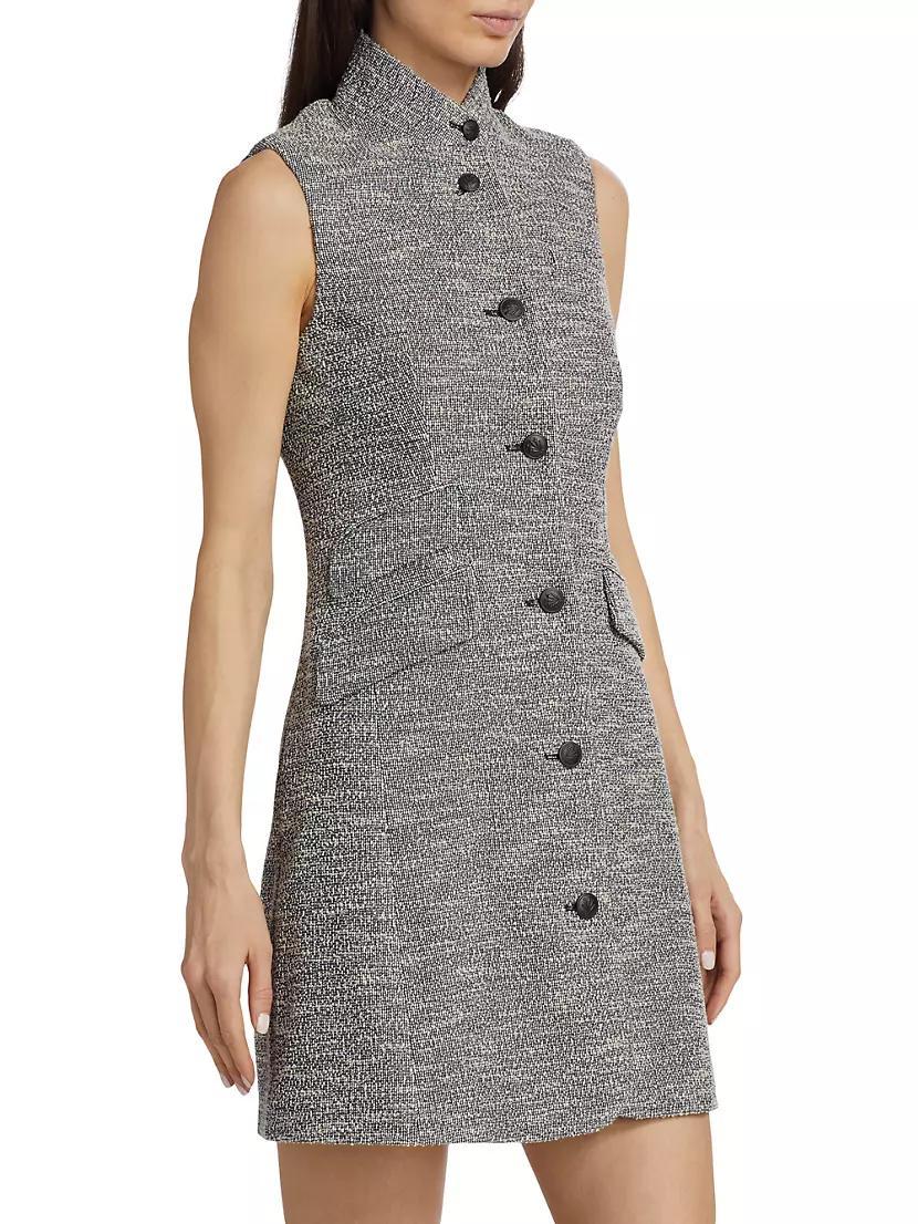 Slade Tweed Sleeveless Minidress Product Image