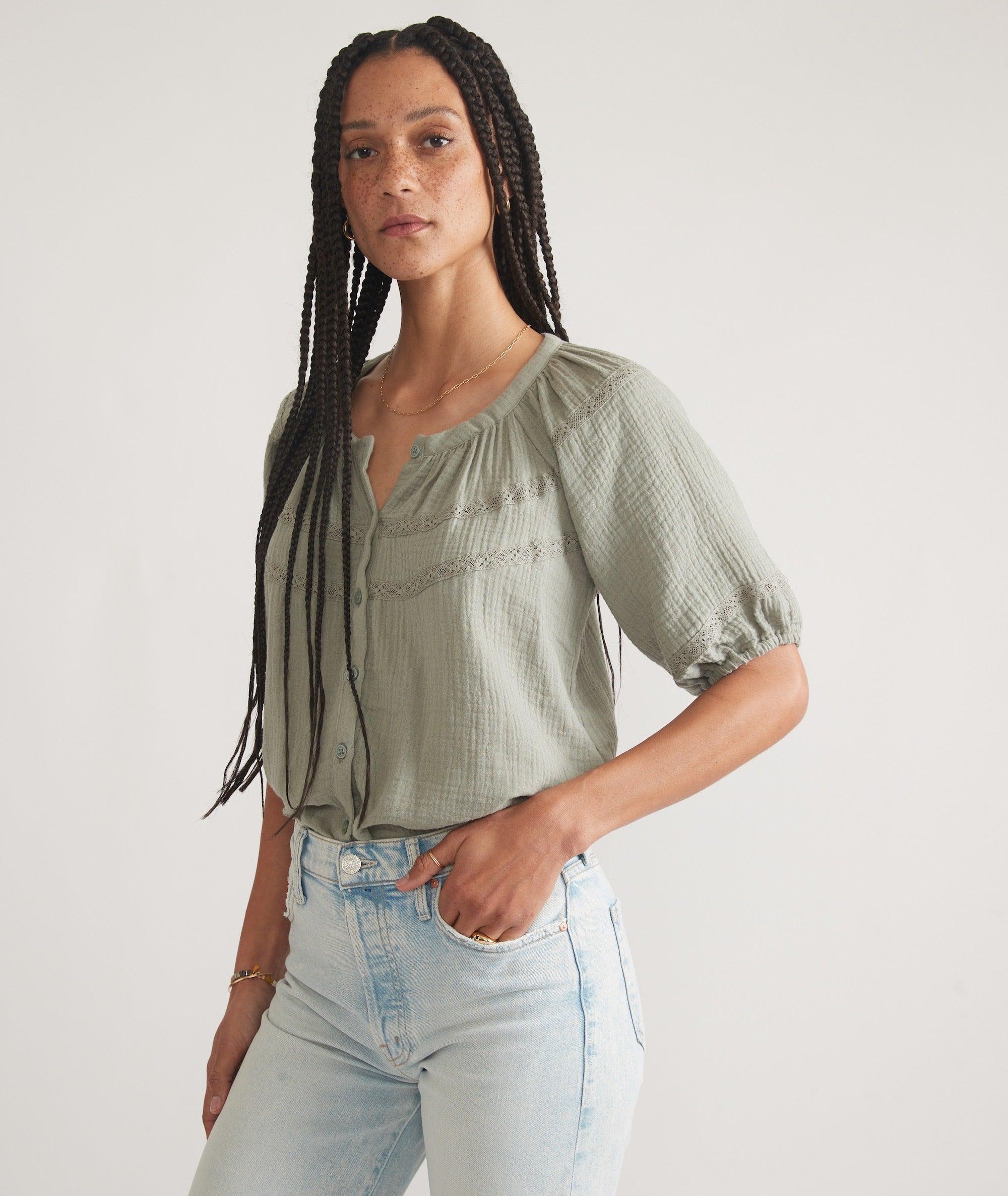 Wren Puff Sleeve Top Product Image