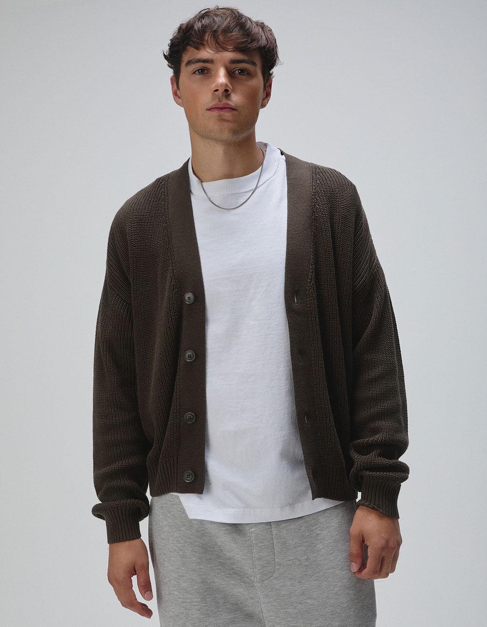 RSQ Mens Cardigan - BLACK Product Image