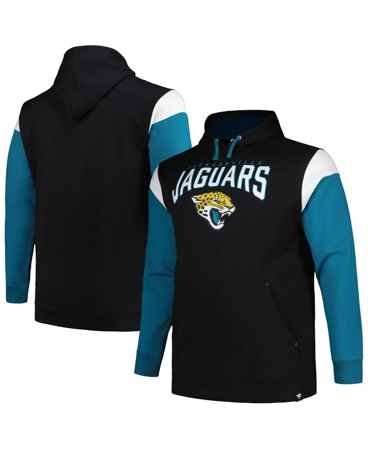Mens Profile Jacksonville Jaguars Big & Tall Trench Battle Pullover Hoodie Product Image