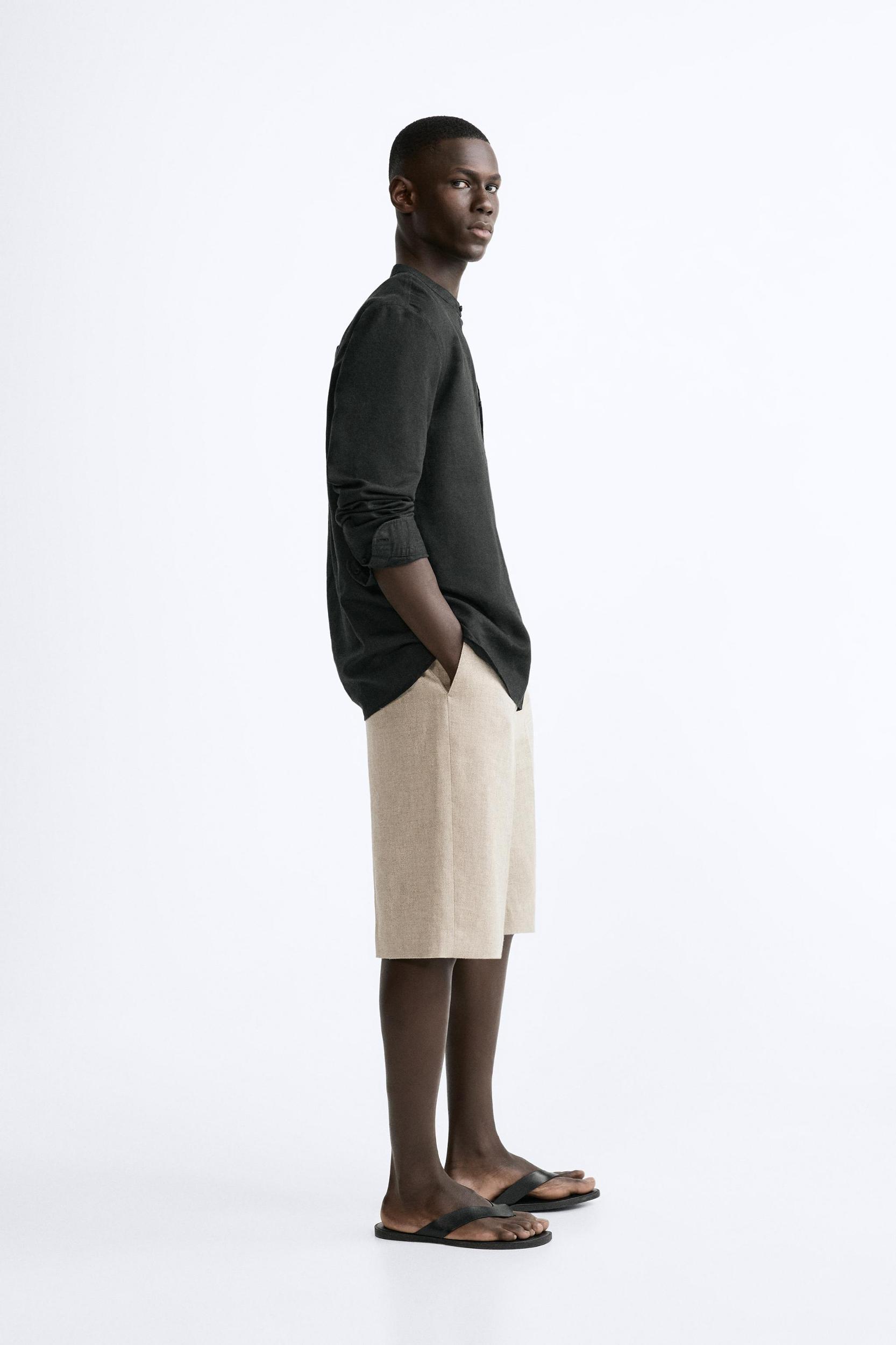 LINEN - COTTON SHIRT Product Image