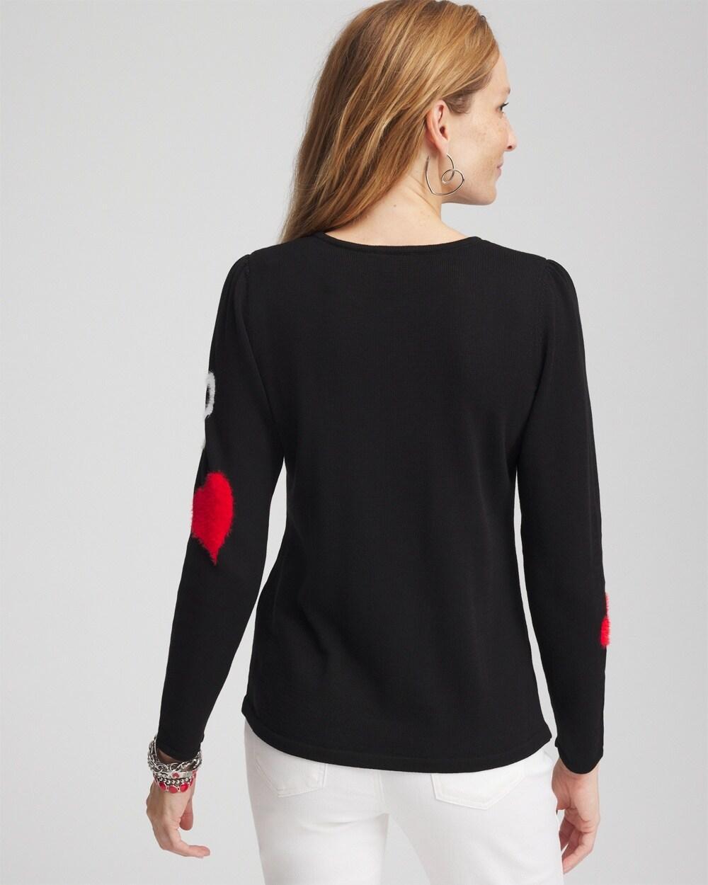 Valentine's Day Hearts Pullover Sweater Product Image