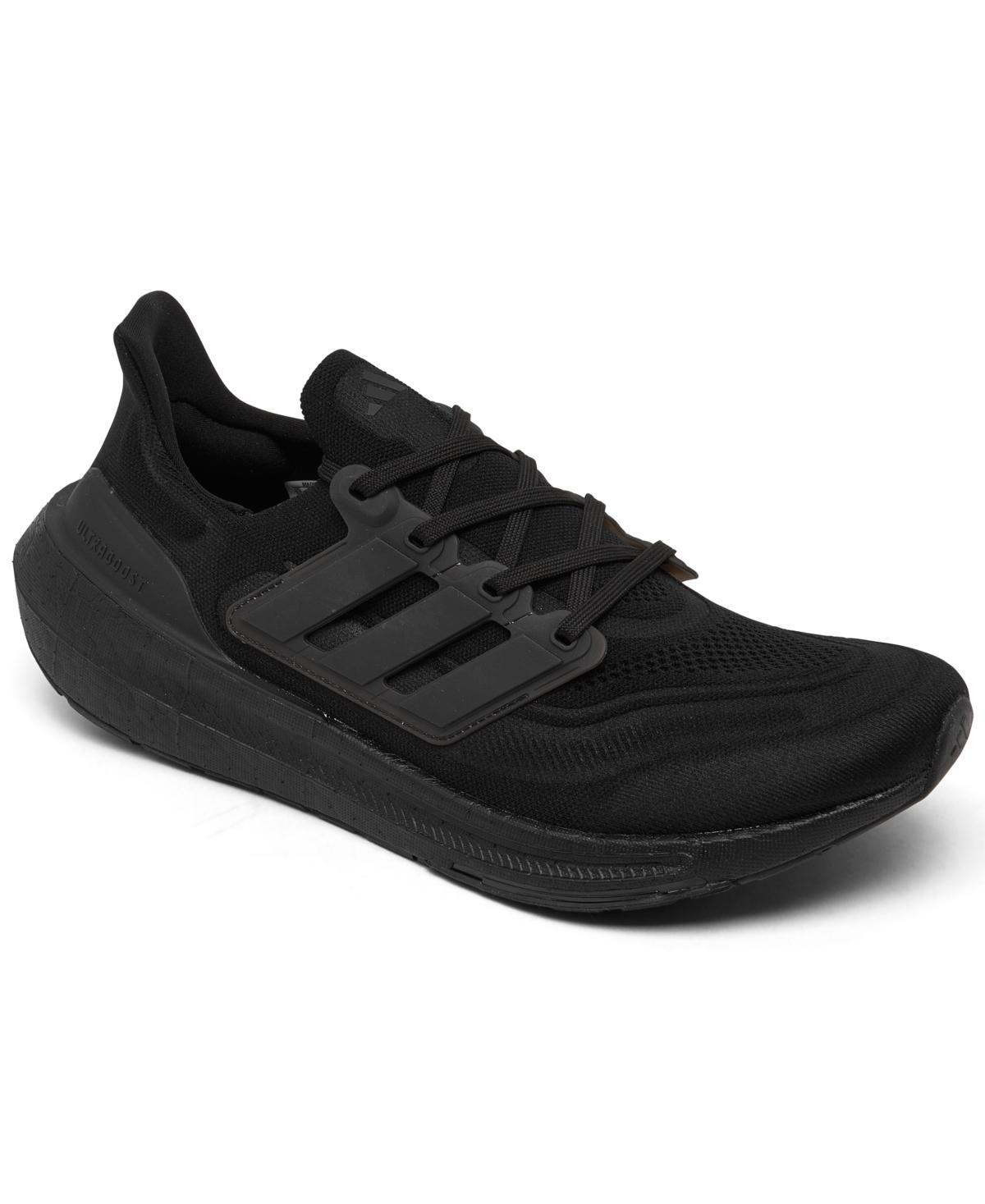adidas Running Men's Ultraboost Light Black/Black) Men's Shoes Product Image