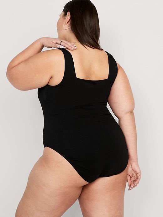 Square-Neck Tank Top Bodysuit Product Image