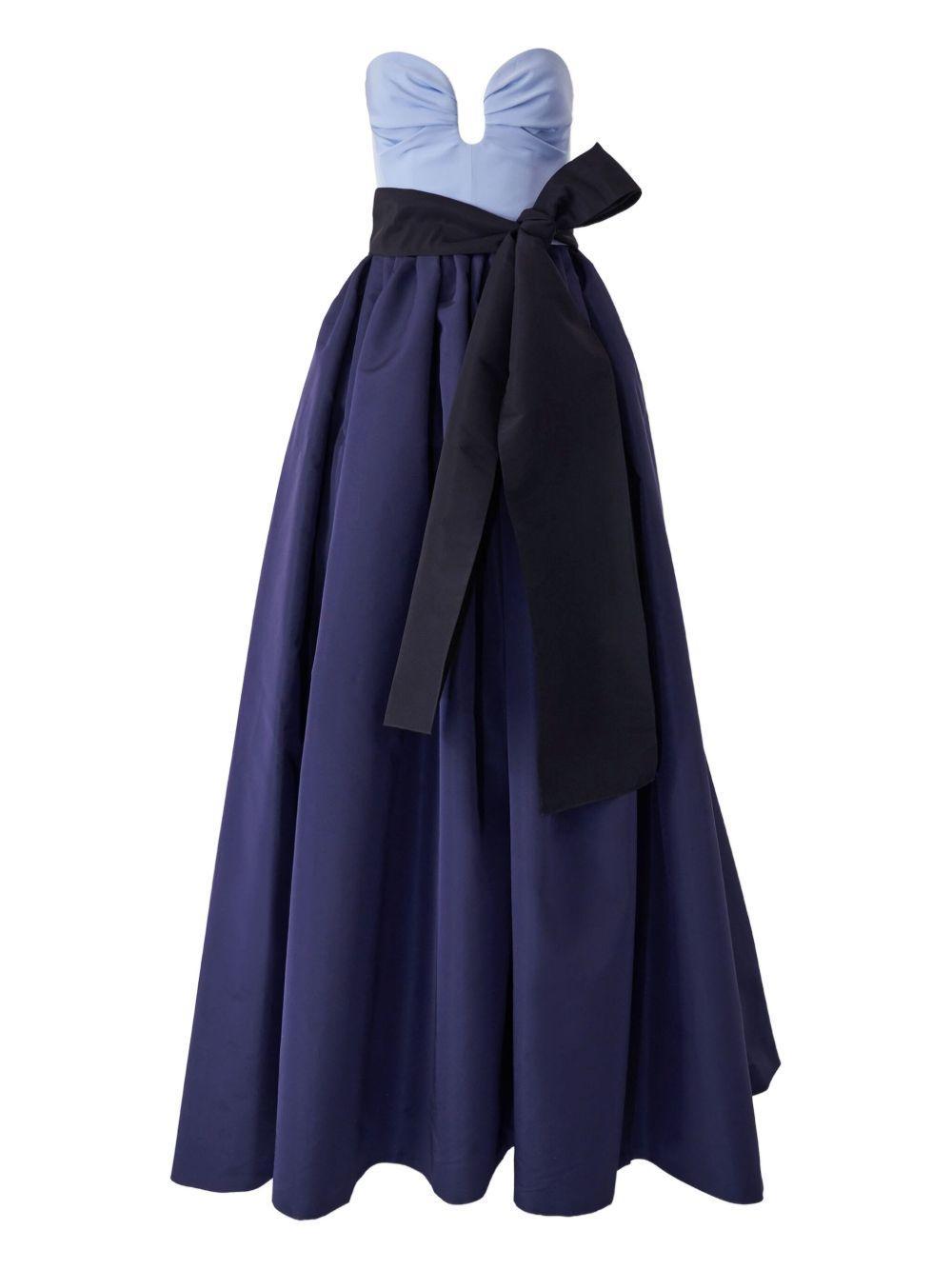 colourblock gown Product Image