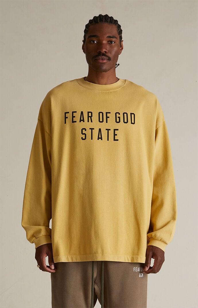 Fear of God Essentials Men's Heavy Long Sleeve T-Shirt - Product Image
