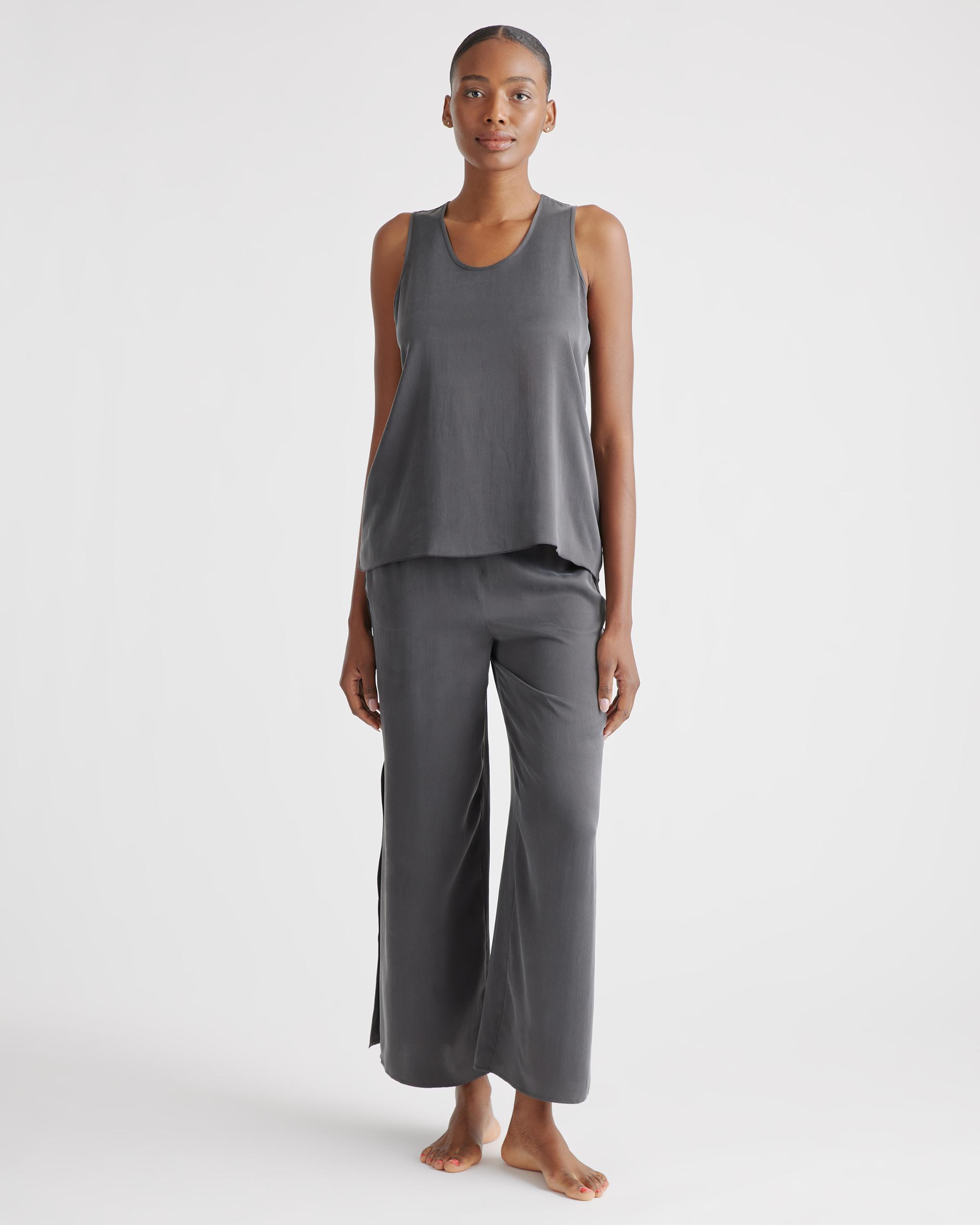 Quince | Women's Pajama Tank Top Size XS, Silk Product Image