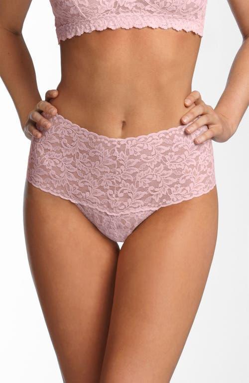 Retro Signature Lace Thong Product Image