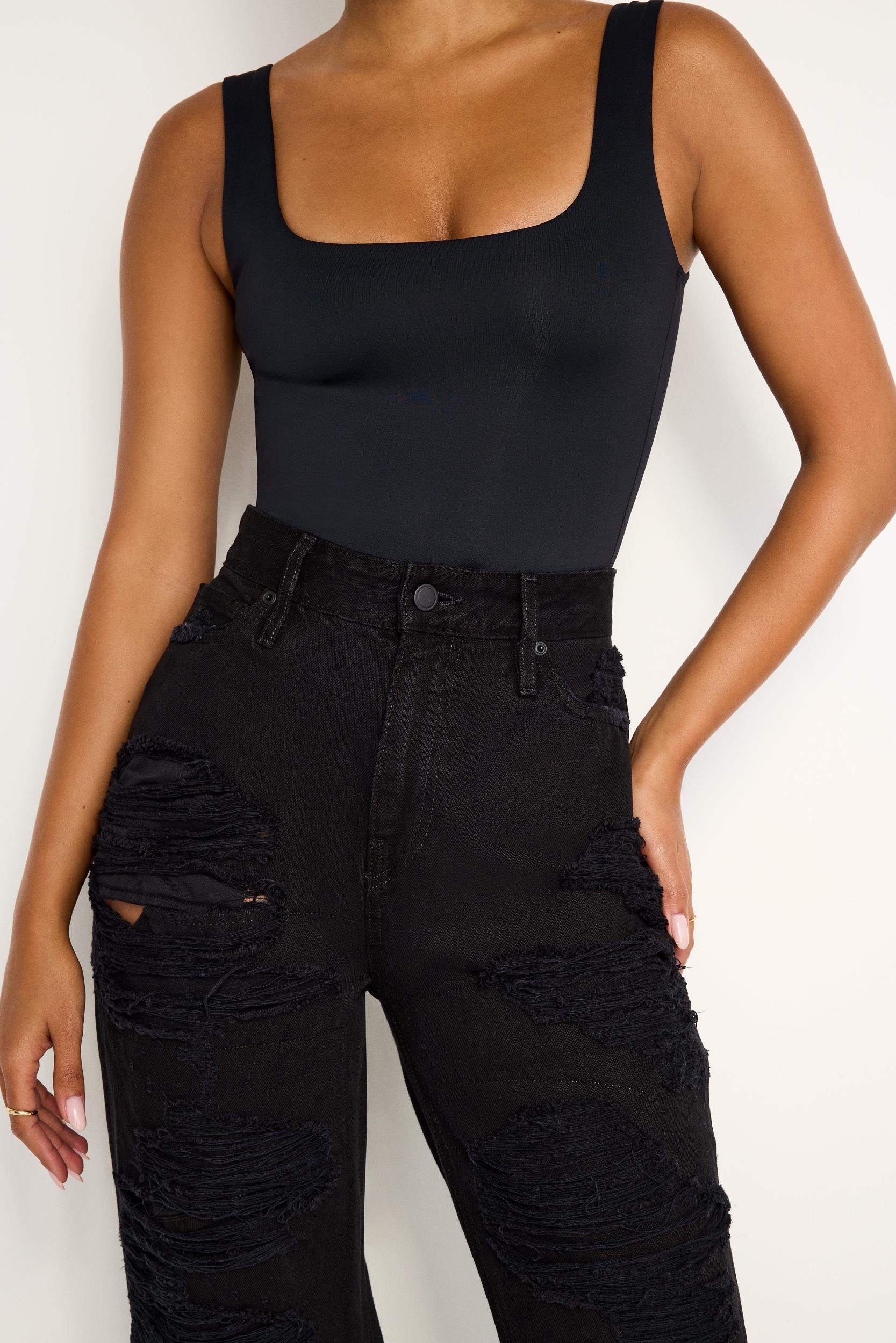 THE KHLOÉ JEAN LONG | BLACK349 Product Image