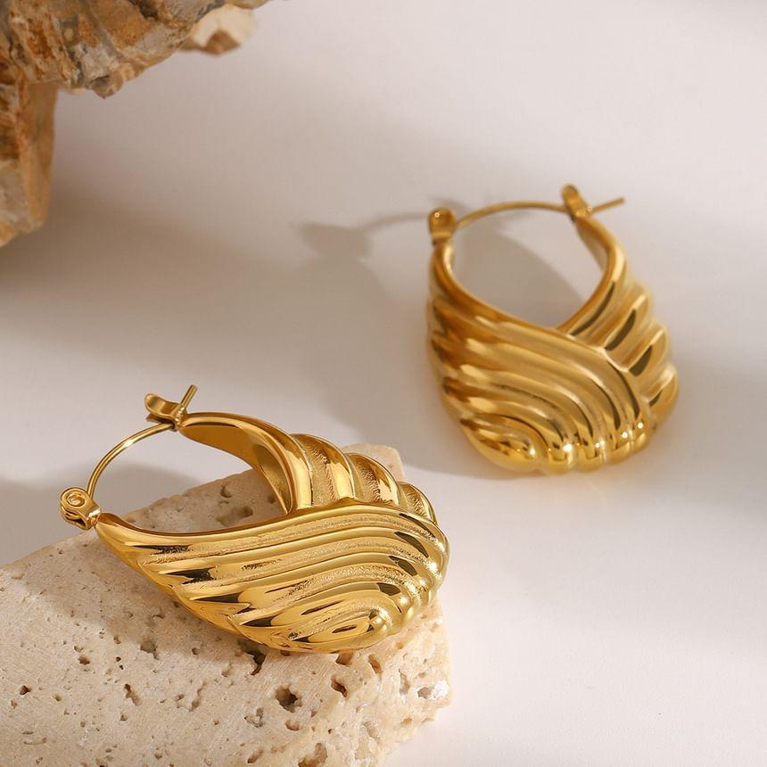 Stainless Steel Hoop Earring Product Image