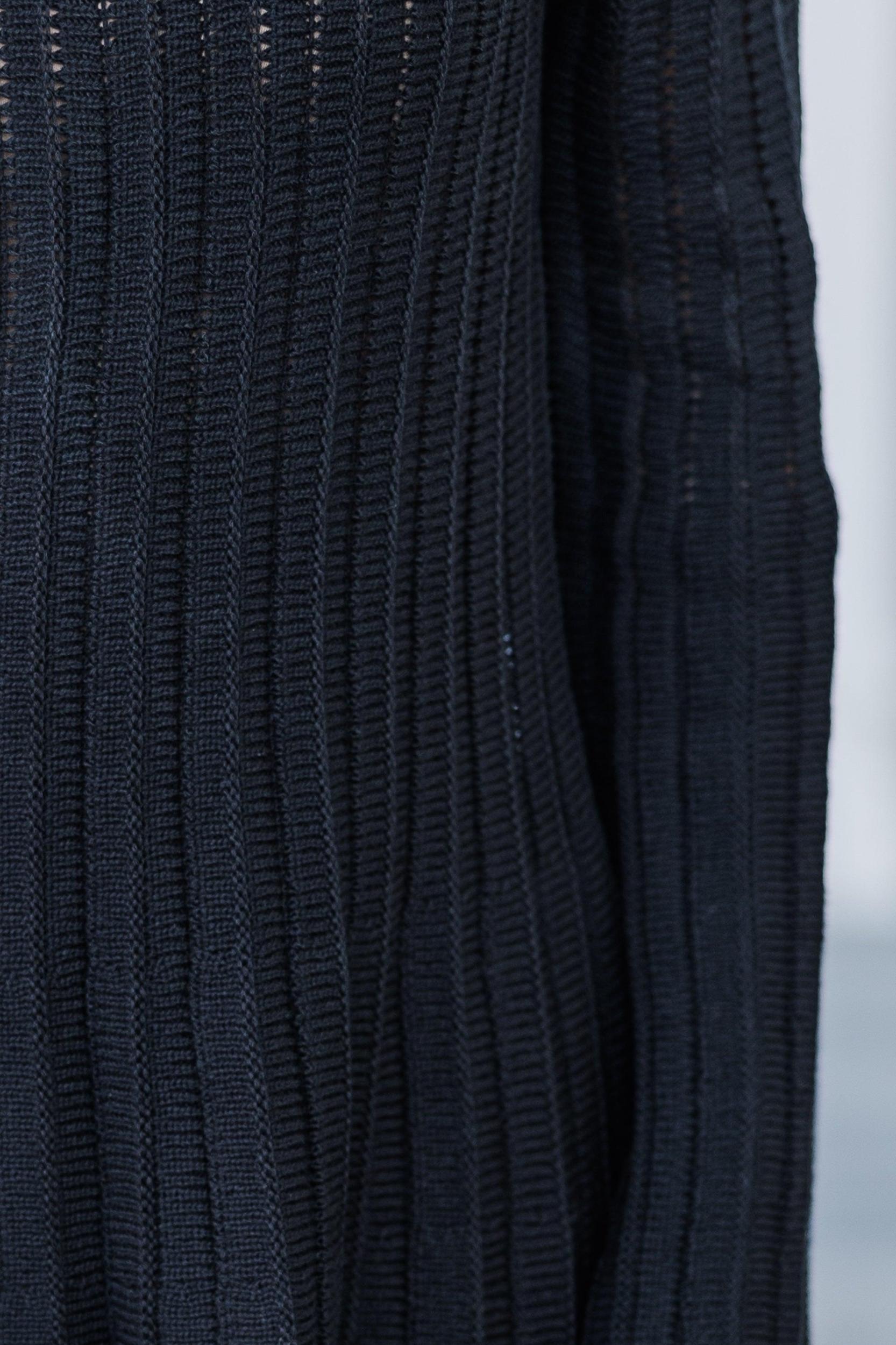 All The Help Black Sweater Dress Female Product Image