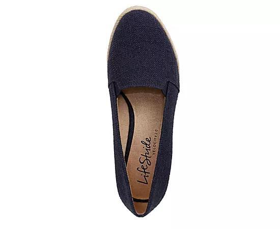LifeStride Kamilla Women's Espadrille Wedges, Size: 11 Wide, Black Product Image