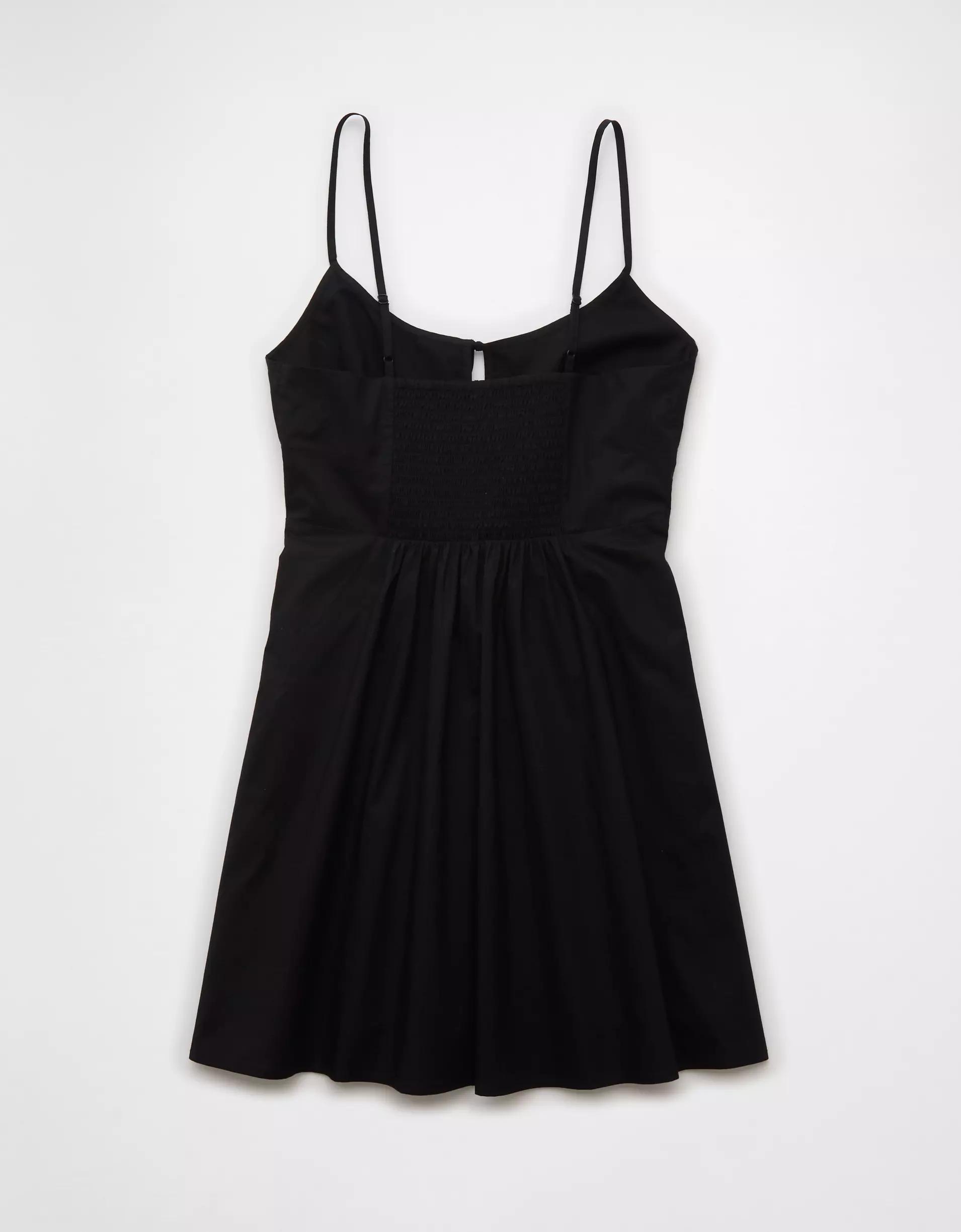 AE Tie Front Mini Dress Product Image